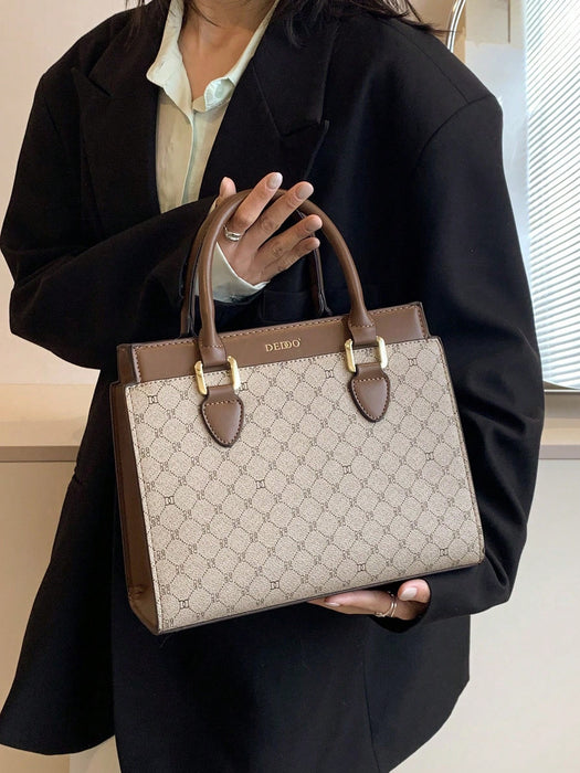 Bolso bandolera multifuncional de gran capacidad y a la moda, para mujer