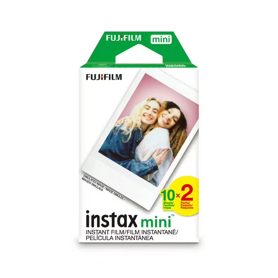 Fujifilm Instax Mini Paquete doble de película (20 hojas)