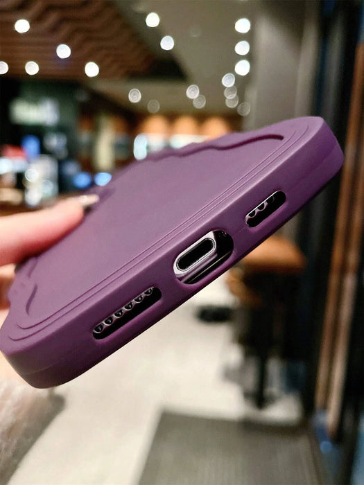 Funda de teléfono a prueba de caídas con borde ondulado para Iphone 12 Pro Max