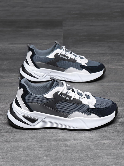 SHEIN Zapatillas deportivas casuales para hombre GNVA, calzado deportivo robusto