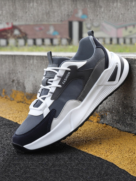 SHEIN Zapatillas deportivas casuales para hombre GNVA, calzado deportivo robusto