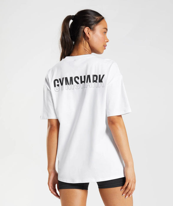 GYMSHARK Camiseta extragrande Fraction