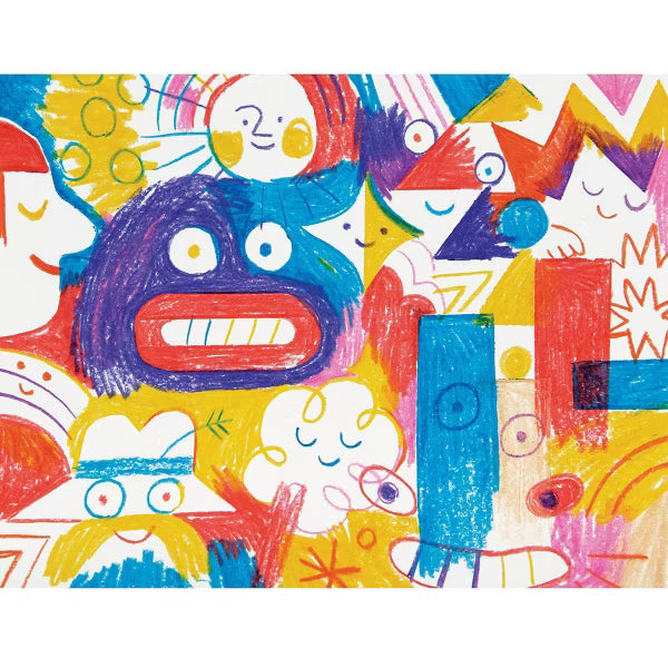 Mondo Llama Crayones de colores clásicos (24 unidades)