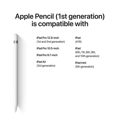 Apple Pencil con adaptador USB-C (2022, 1.ª generación)