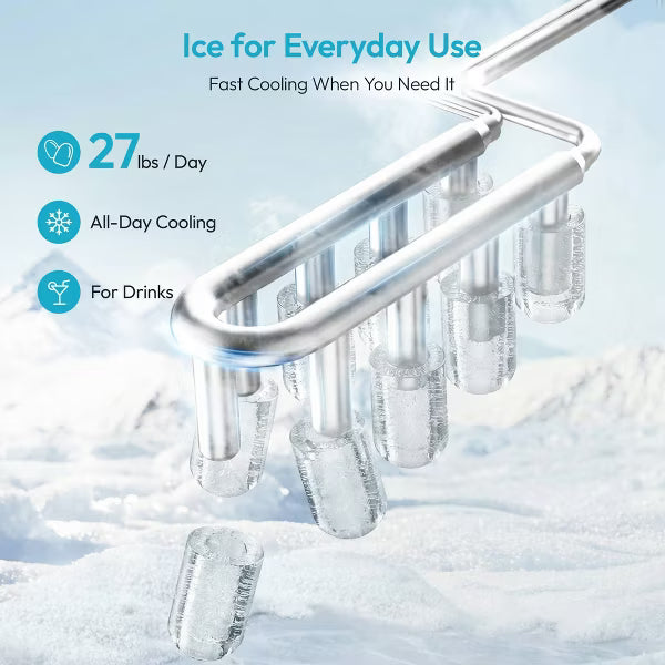 Máquina de hielo portátil EUHOMY IM001