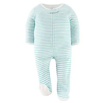 Pijamas enterizos Peanutshell Neutral Celestial para bebés - Multicolor