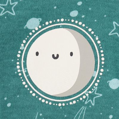 Pijamas enterizos Peanutshell Neutral Celestial para bebés - Multicolor