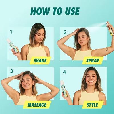 Batiste Original Champú seco - 30 g: Limpieza básica en aerosol