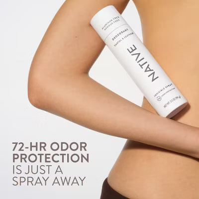 Desodorante Native - Spray de Santal y Cuero - 99 g