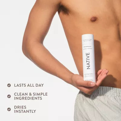 Desodorante Native - Spray de Santal y Cuero - 99 g