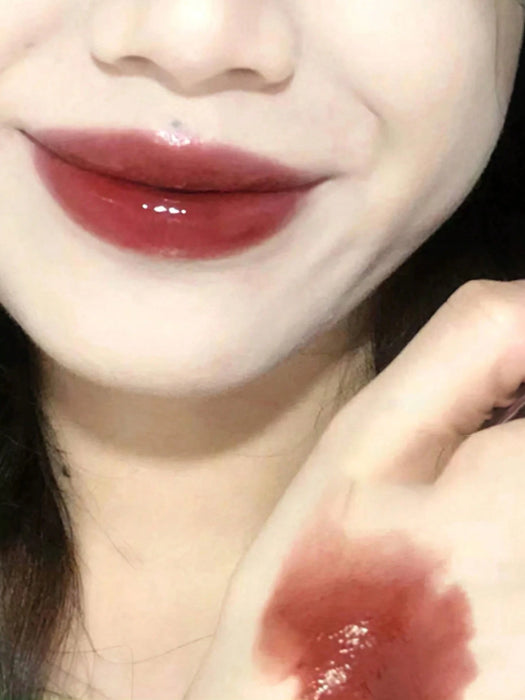 Gege Bear Liquid Lipcolor, brillo de labios brillante, copa antiadherente para mujeres