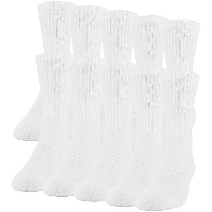 Calcetines deportivos de algodón Gildan para hombre, paquete de 10 pares