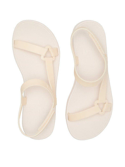 Victoria's Secret Sandalias deportivas de plataforma con tiras blancas
