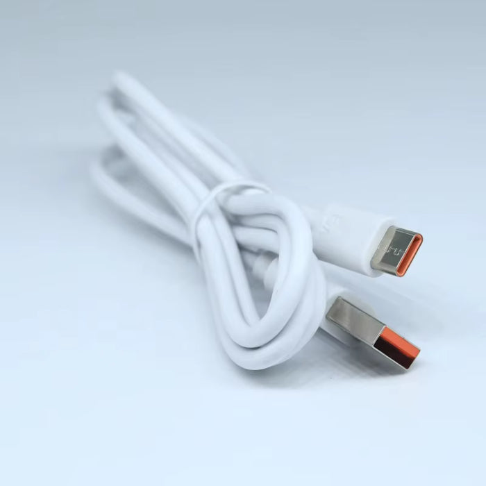 Cable de datos USB tipo C de carga súper rápida de 1 m y 6 A para Android