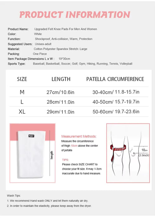 Shein JINGBA manga de compresión de rodilla para aliviar el dolor articular, alivio de la hinchazón