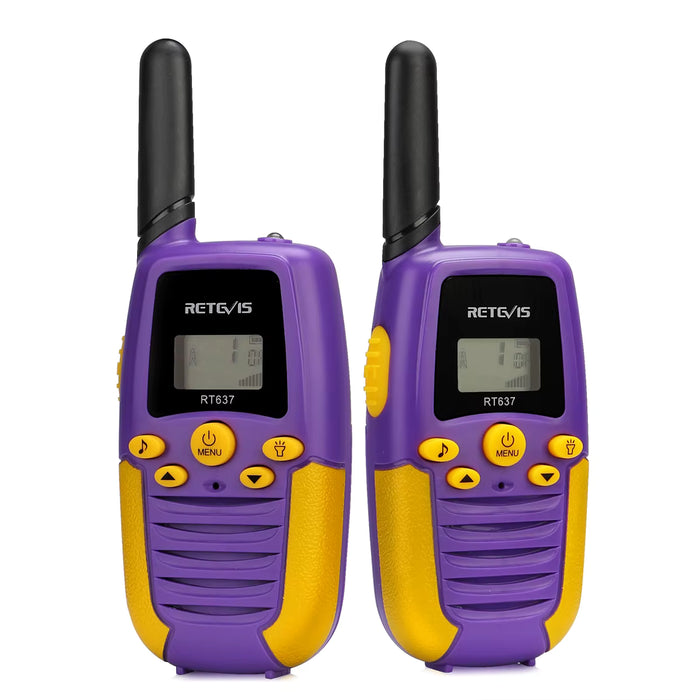 Retevis walkie talkie RT637 RT37 para niños