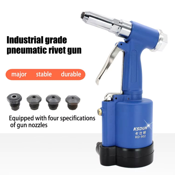 Herramienta de remachado automático Pistola de remache neumática automática de acero inoxidable de alta eficiencia