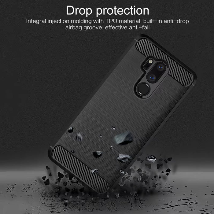 Funda protectora de TPU para LG G7 ThinQ, para teléfono móvil, protectora a prueba de golpes