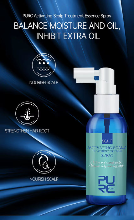 Shein Spray para el Crecimiento del Cabello, Aceite Capilar para el Crecimiento del Cabello, 60ml