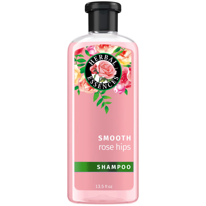 Herbal Essences Champú suavizante de rosa mosqueta para todo tipo de cabello de 400ML