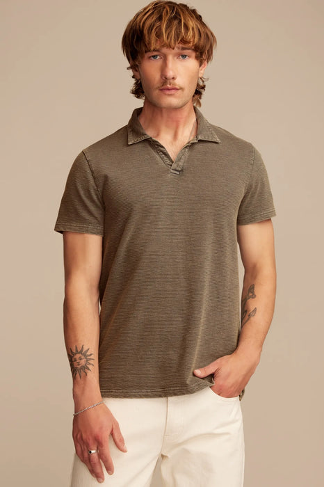 Lucky Brand Camisa de punto jacquard con textura irregular