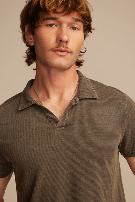 Lucky Brand Camisa de punto jacquard con textura irregular