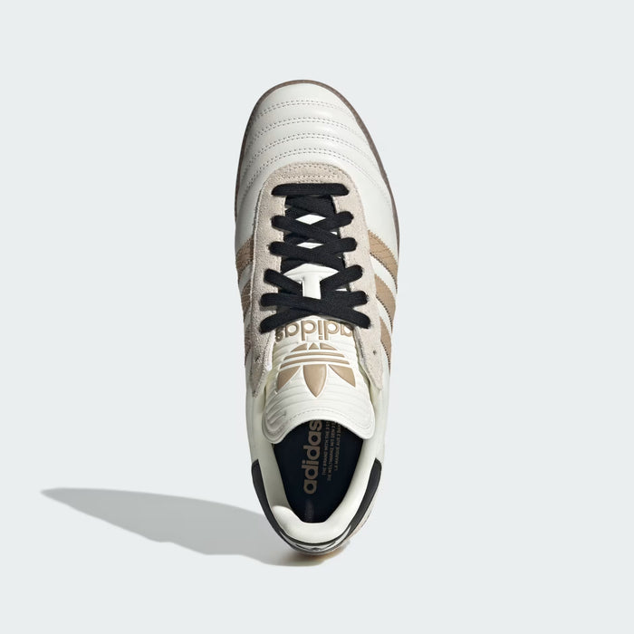 adidas Mens Samba Jp Lace Up Sneakers Shoes Casual - White
