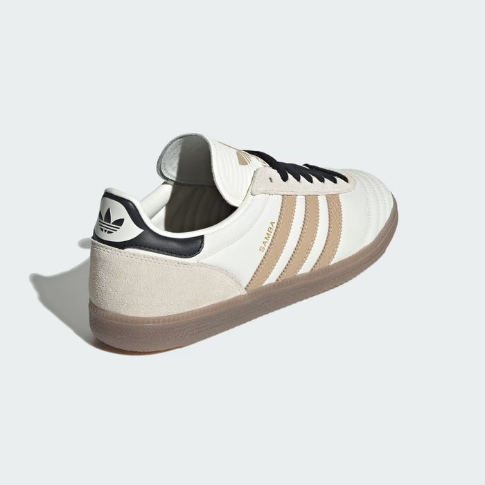 adidas Mens Samba Jp Lace Up Sneakers Shoes Casual - White