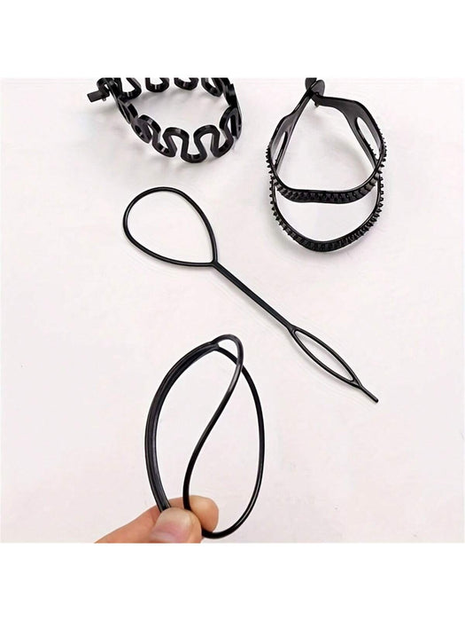 Juego De Herramientas De Peinado Para Mujer, Accesorios Para El Cabello, 6 Uds.