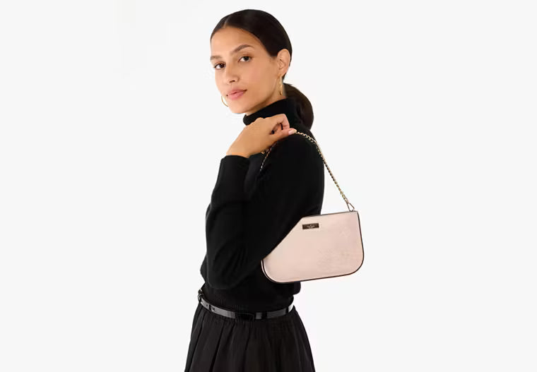 Kate Spade Bolso de mano Kenzie Lilly metálico de edición limitada