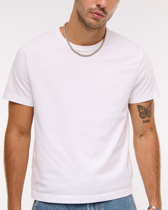 Abercrombie & Fitch Camiseta corta clásica y elegante