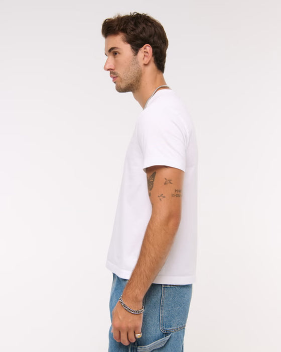 Abercrombie & Fitch Camiseta corta clásica y elegante