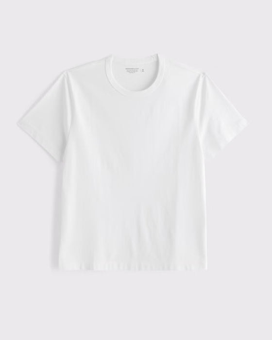 Abercrombie & Fitch Camiseta corta clásica y elegante