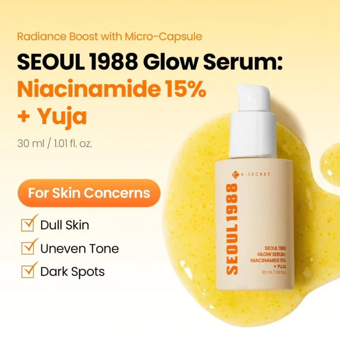 KSECRET SEOUL 1988 Sérum Iluminador Niacinamida 15% + Yuja - 30 ml