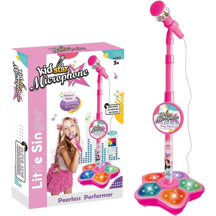 Máquina de karaoke para niños, micrófono para cantar para niñas de 3 a 6 años