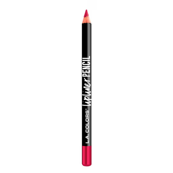 LA COLORS Lápiz delineador de labios, Rojo Eterno, 0.035 fl oz