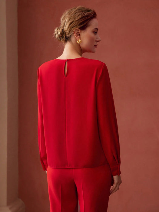 SHEIN MOTF PREMIUM Blusa con botones de perla