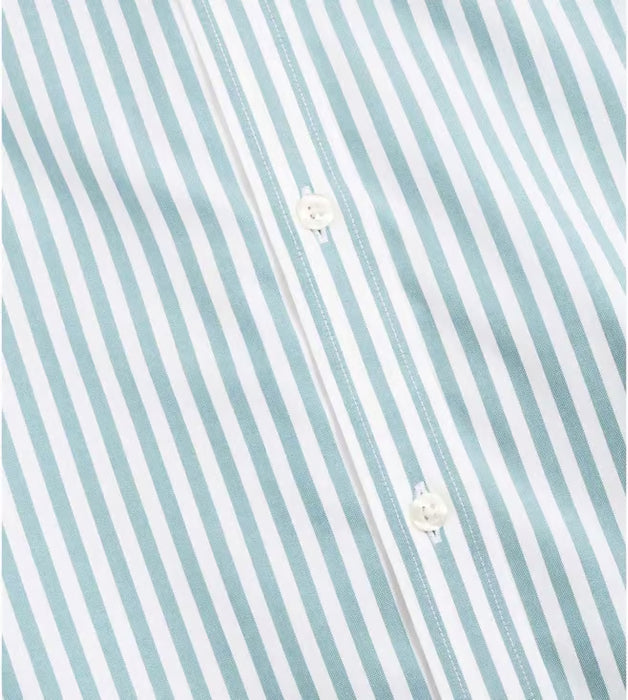 Brooks Brothers Camisa deportiva elástica Green Regent Fit SPT ML NI