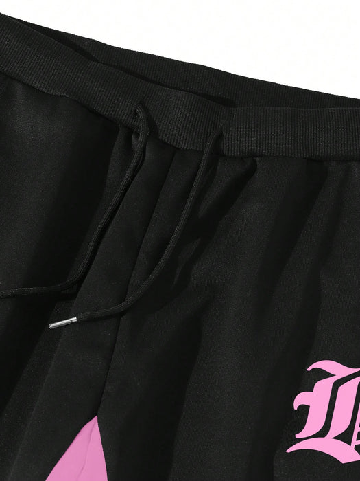 SHEIN Manfinity LEGND Set de 2 piezas de top de manga corta con cuello redondo
