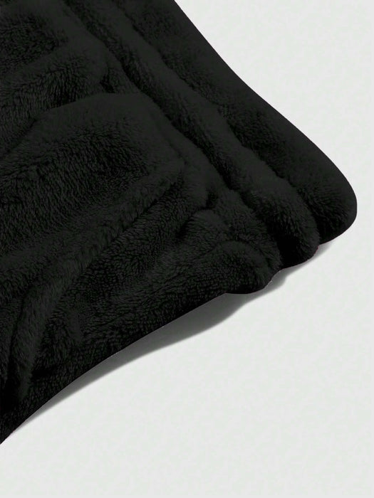 Shein Manfinity Roghcode Streetrush Pantalones deportivos para hombre con cordón ajustable y bordado de letras