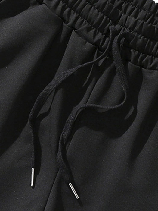 Manfinity Roghcode Pantalones cortos con estampado de rosas, para hombres
