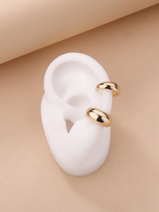 Pendientes metálico para la oreja de mujer