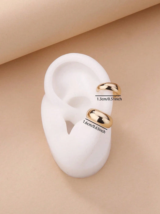 Pendientes metálico para la oreja de mujer