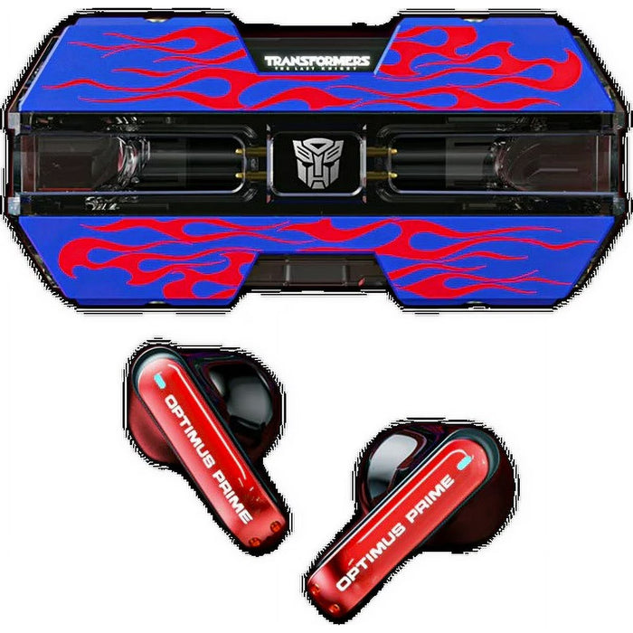 Auriculares inalámbricos Transformers TF-T01 con Bluetooth 5.3, modo dual para juegos y música.