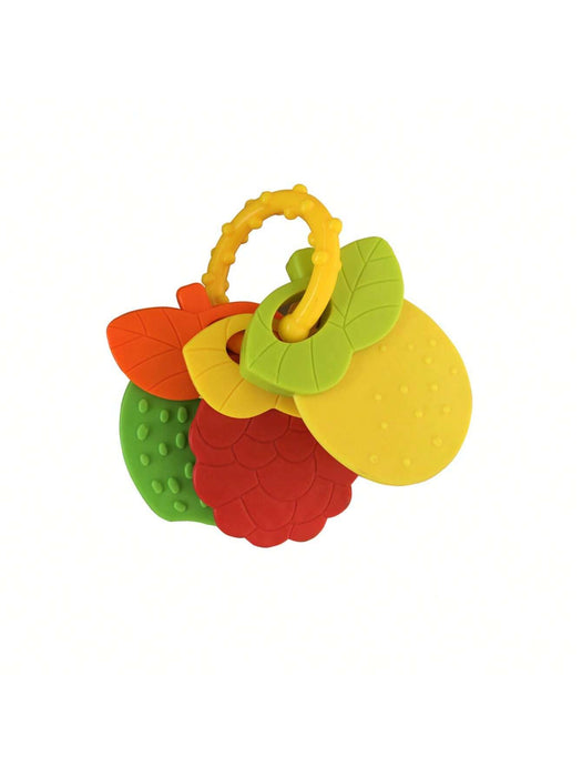 Mordedor De Silicona en forma de fruta Para Bebés