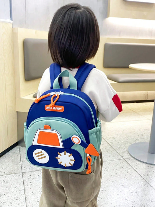 SHEIN Mochila juvenil con un bonito diseño de dibujos animados