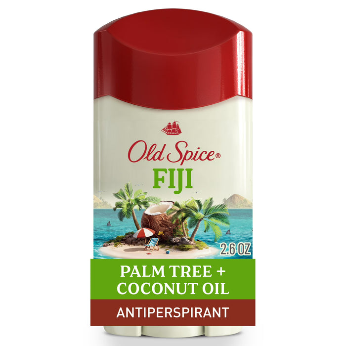 Desodorante antitranspirante en barra Old Spice para hombre, Fiji.