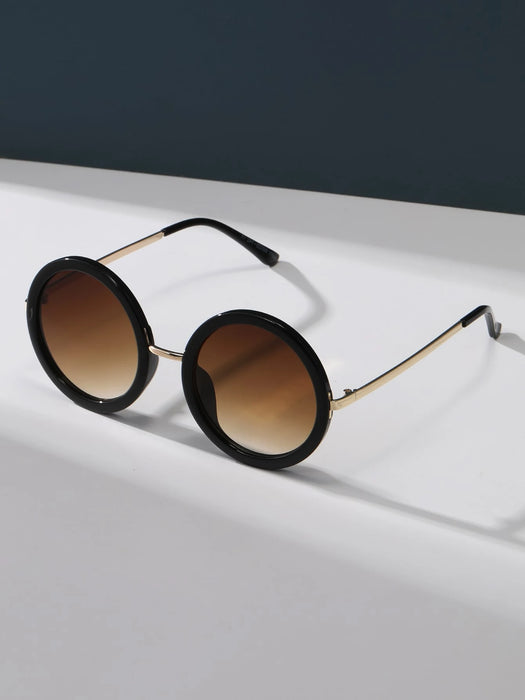SHEIN Gafas de sol con lentes degradadas Gafas de sol vintage
