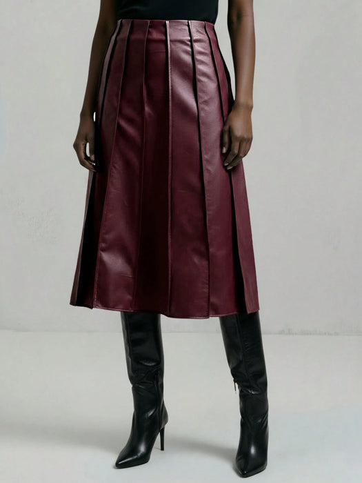 SHEIN Ontre 2026SS Falda A-Line para fiestas y vacaciones de mujer