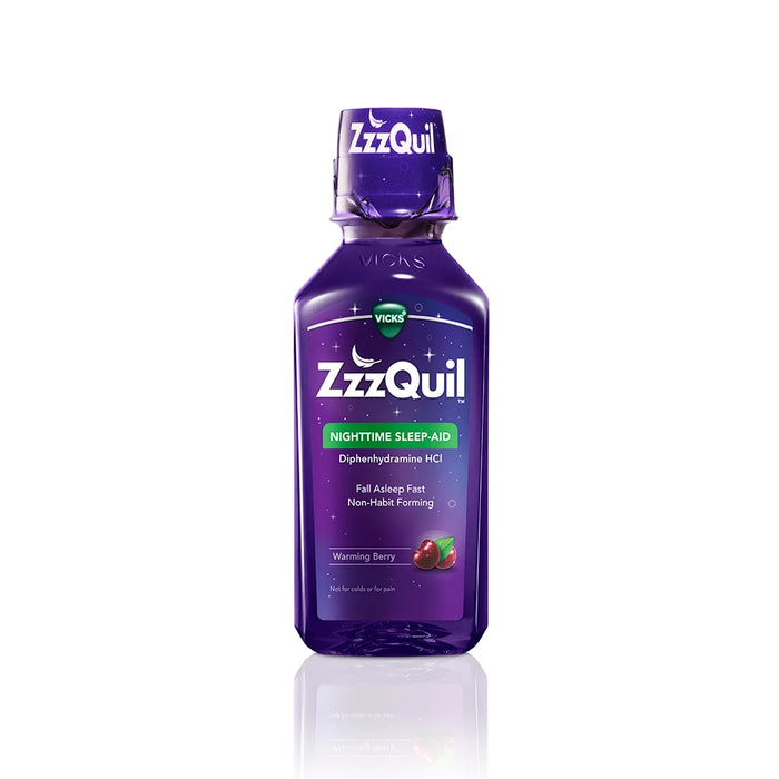 ZzzQuil, Ayuda para dormir, Líquido para dormir por la noche, 354ml